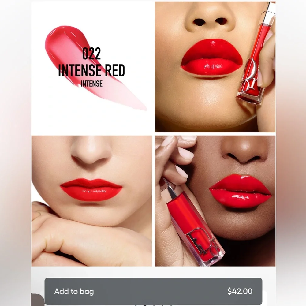 Dior Addict Lip Maximizer in Shade 022 Intense Red